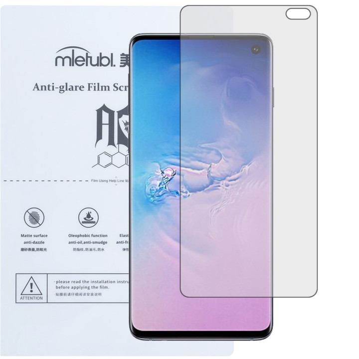 Гідрогелева плівка Mietubl Anti-Glare для Samsung Galaxy S10+ Матова