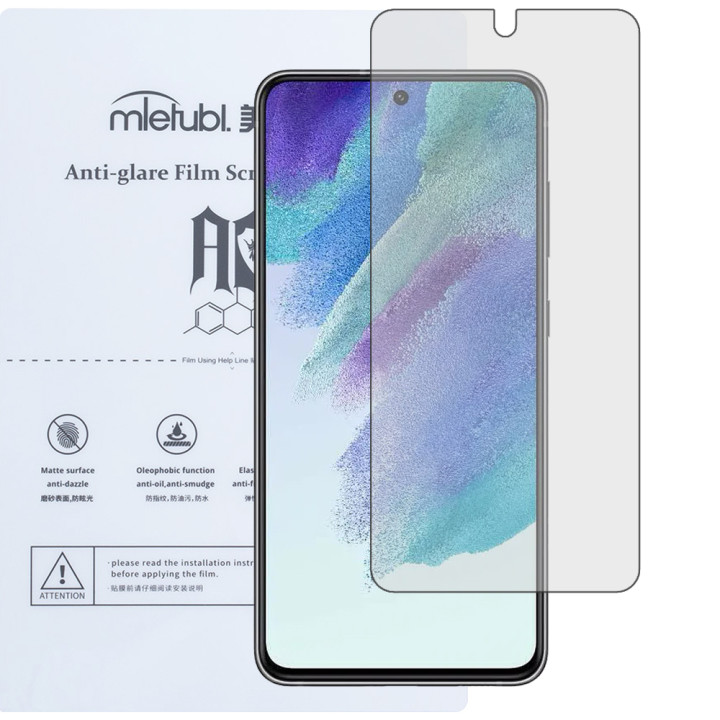 Гидрогелевая пленка Mietubl Anti-Glare для Samsung Galaxy S21 FE 5G Матовая