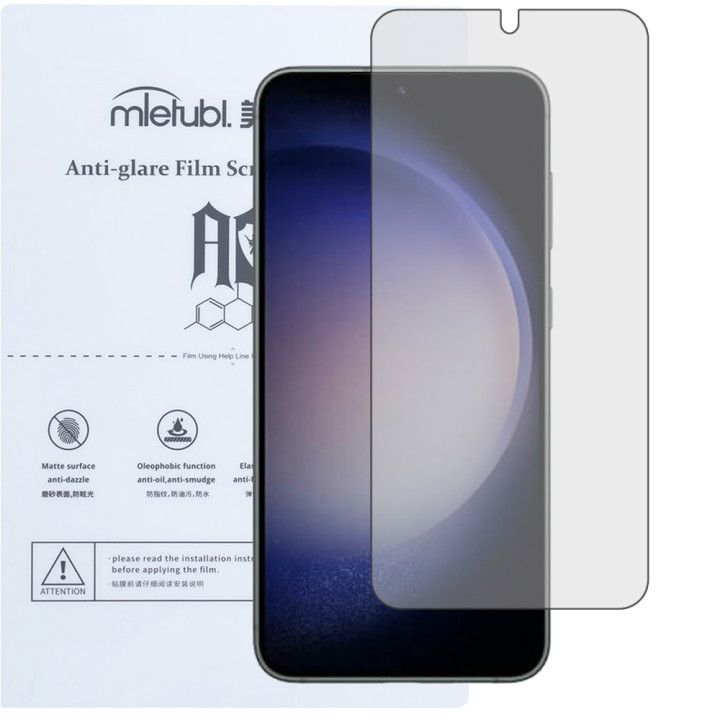 Гидрогелевая пленка Mietubl Anti-Glare для Samsung Galaxy S23+ Матовая