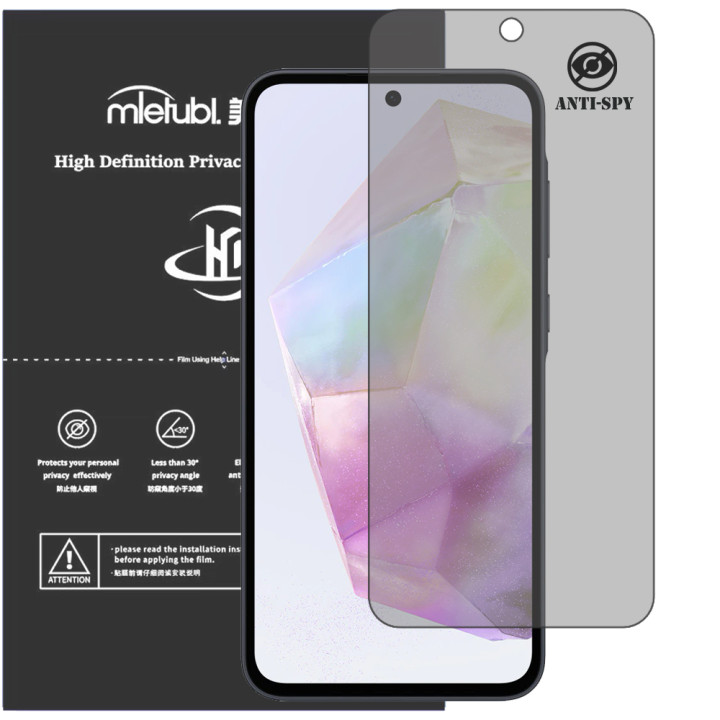 Гідрогелева плівка антишпигун Mietubl HD Privacy Screen Protector для Samsung Galaxy A35 5G