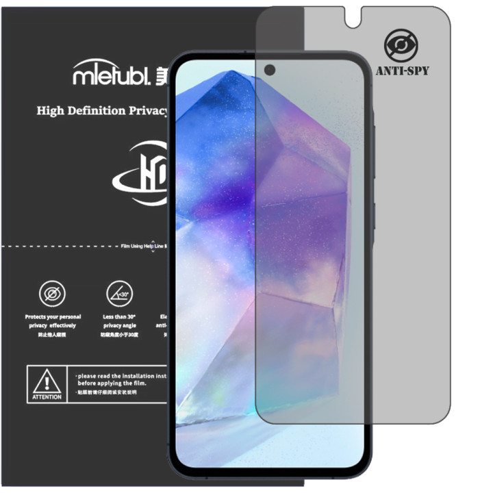 Гидрогелевая пленка антишпион Mietubl HD Privacy Screen Protector для Samsung Galaxy A55 5G