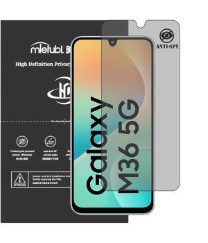 Гідрогелева плівка антишпигун Mietubl HD Privacy Screen Protector для Samsung Galaxy M36 5G