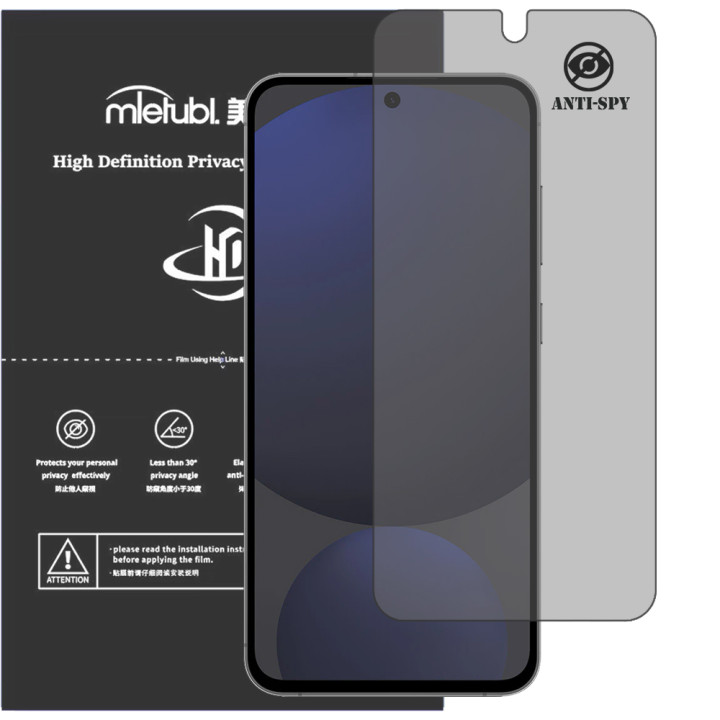 Гідрогелева плівка антишпигун Mietubl HD Privacy Screen Protector для Samsung Galaxy S24 FE
