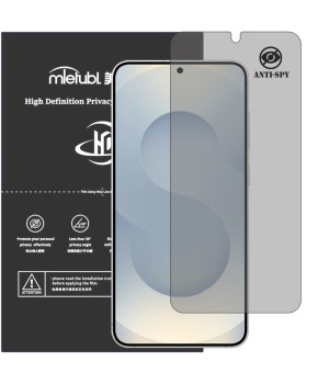 Гидрогелевая пленка антишпион Mietubl HD Privacy Screen Protector для Samsung Galaxy S25+