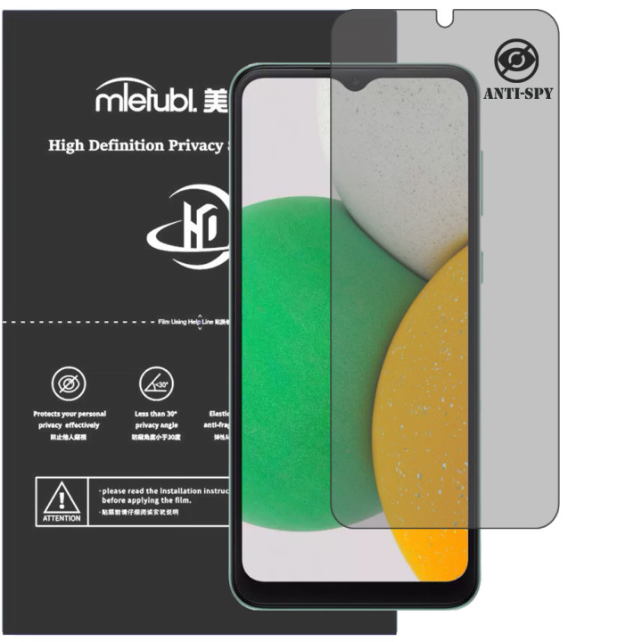 Гідрогелева плівка антишпигун Mietubl HD Privacy Screen Protector для Samsung Galaxy A03 Core