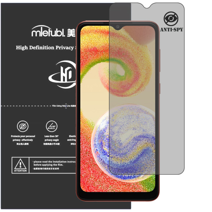 Гидрогелевая пленка антишпион Mietubl HD Privacy Screen Protector для Samsung Galaxy A04