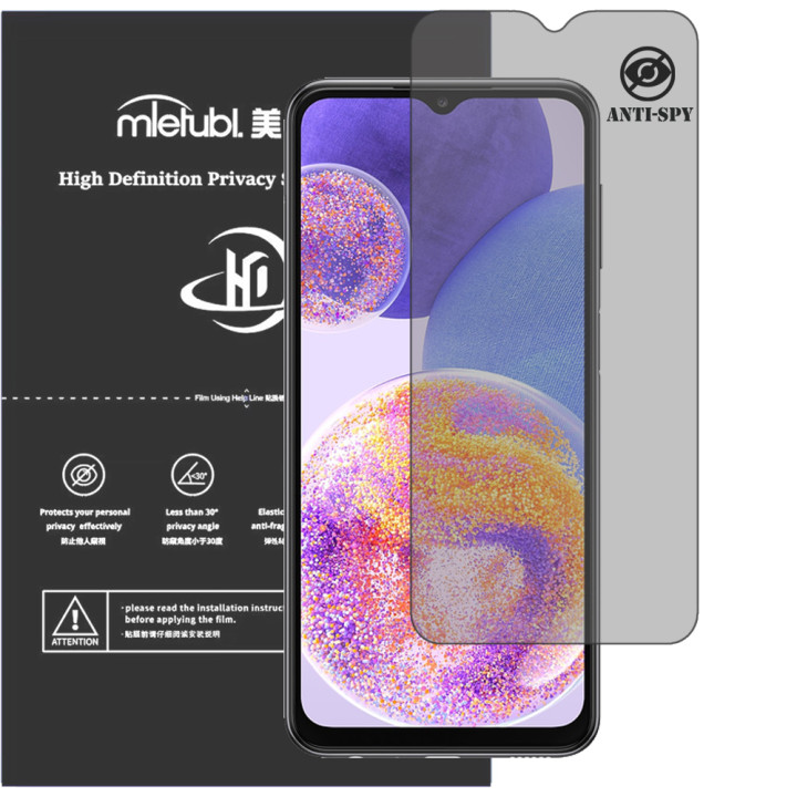Гидрогелевая пленка антишпион Mietubl HD Privacy Screen Protector для Samsung Galaxy A23