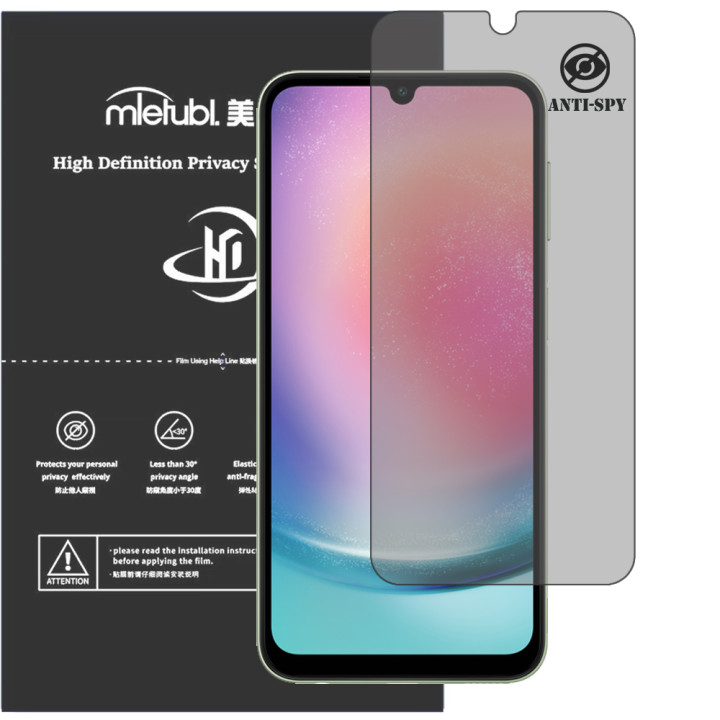 Гидрогелевая пленка антишпион Mietubl HD Privacy Screen Protector для Samsung Galaxy A24