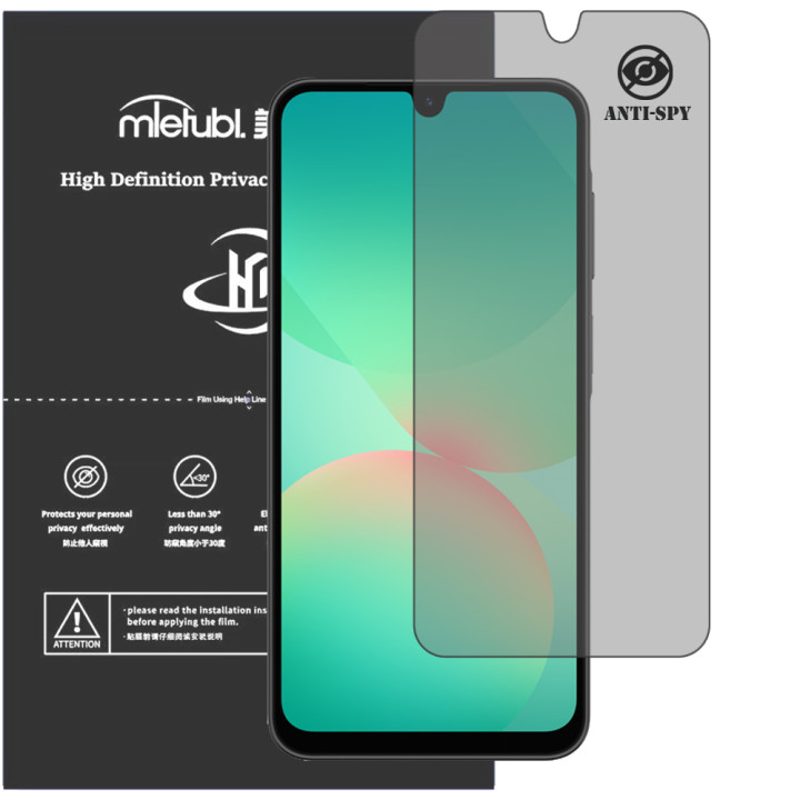 Гидрогелевая пленка антишпион Mietubl HD Privacy Screen Protector для Samsung Galaxy A26 5G