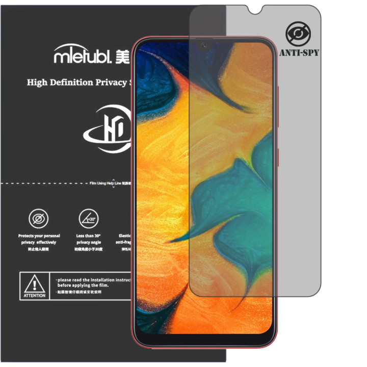 Гидрогелевая пленка антишпион Mietubl HD Privacy Screen Protector для Samsung Galaxy A30