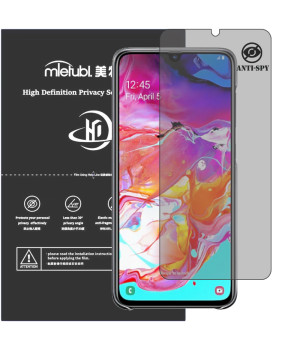 Гидрогелевая пленка антишпион Mietubl HD Privacy Screen Protector для Samsung Galaxy A70