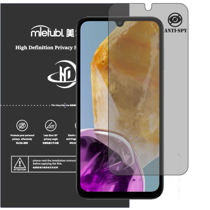 Гідрогелева плівка антишпигун Mietubl HD Privacy Screen Protector для Samsung Galaxy M15 5G