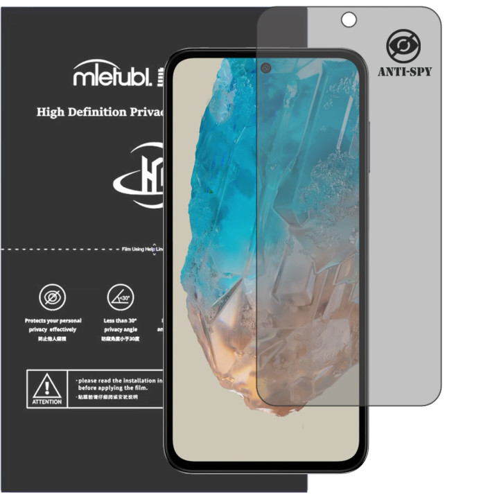 Гидрогелевая пленка антишпион Mietubl HD Privacy Screen Protector для Samsung Galaxy M35 5G