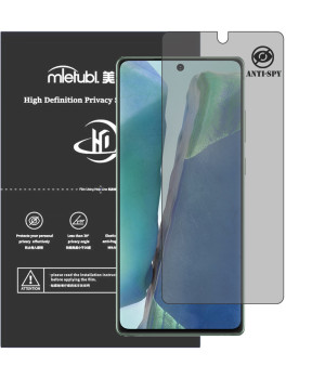 Гидрогелевая пленка антишпион Mietubl HD Privacy Screen Protector для Samsung Galaxy Note 20 5G