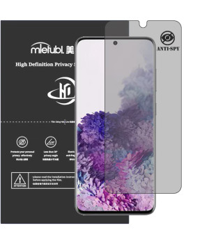 Гидрогелевая пленка антишпион Mietubl HD Privacy Screen Protector для Samsung Galaxy S20 5G