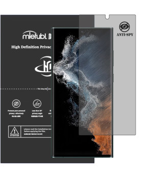 Гидрогелевая пленка антишпион Mietubl HD Privacy Screen Protector для Samsung Galaxy S22 Ultra
