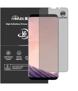 Гидрогелевая пленка антишпион Mietubl HD Privacy Screen Protector для Samsung Galaxy S8+