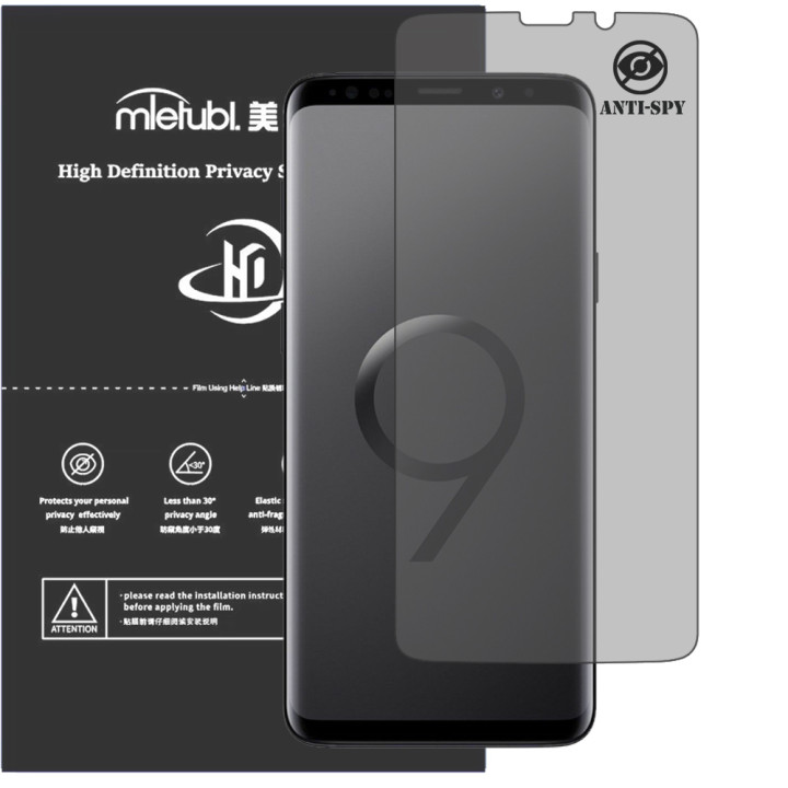 Гідрогелева плівка антишпигун Mietubl HD Privacy Screen Protector для Samsung Galaxy S9+