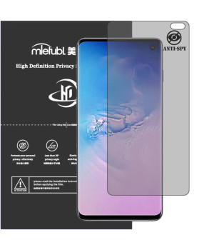 Гидрогелевая пленка антишпион Mietubl HD Privacy Screen Protector для Samsung Galaxy S10+