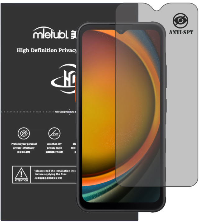Гідрогелева плівка антишпигун Mietubl HD Privacy Screen Protector для Samsung Galaxy Xcover7 Pro