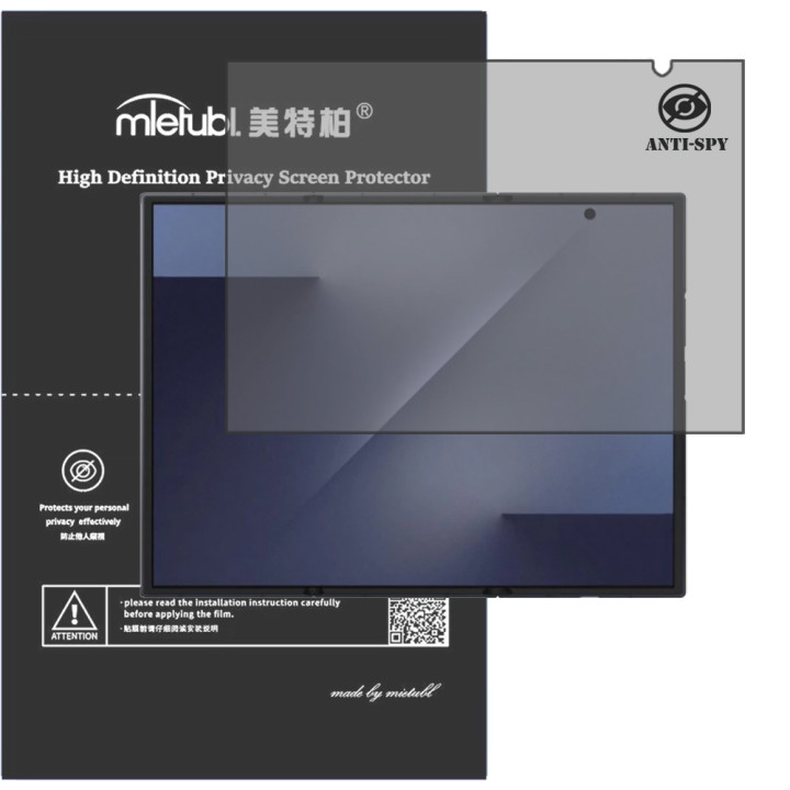 Гідрогелева плівка антишпигун Mietubl HD Privacy Screen Protector для Samsung Galaxy Z TriFold Inner