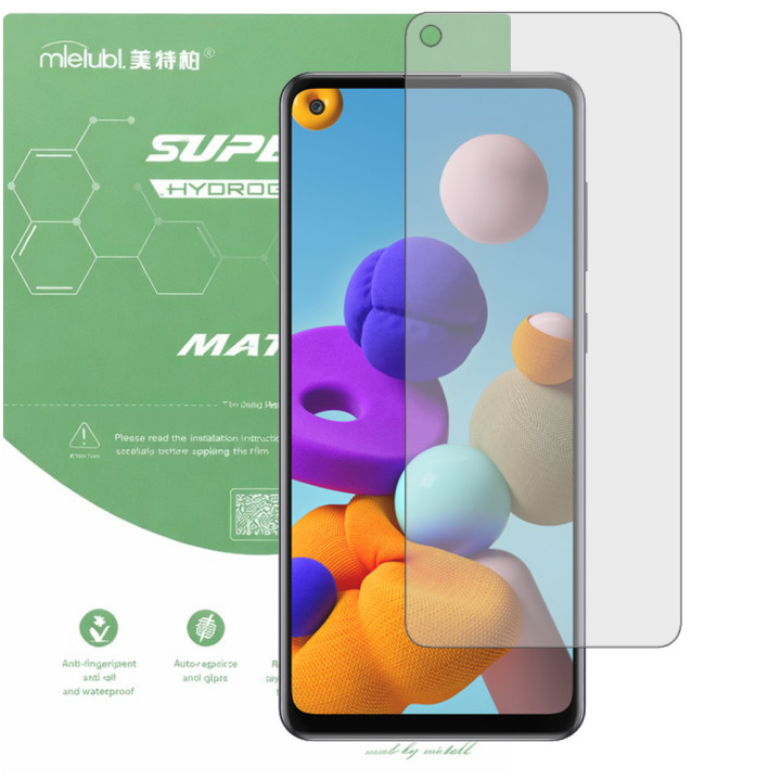 Гідрогелева плівка матова Mietubl Super TPU Matte для Samsung Galaxy A21s