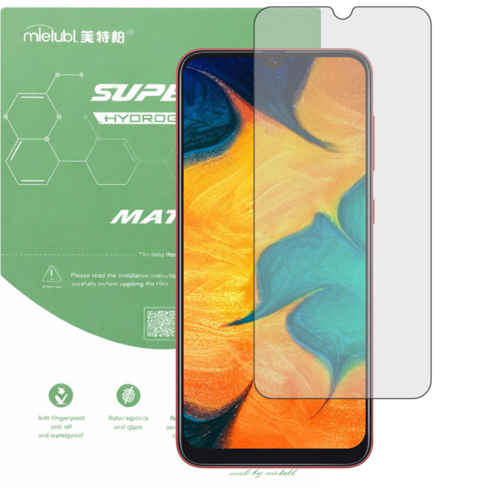 Гидрогелевая пленка матовая Mietubl Super TPU Matte для Samsung Galaxy A30