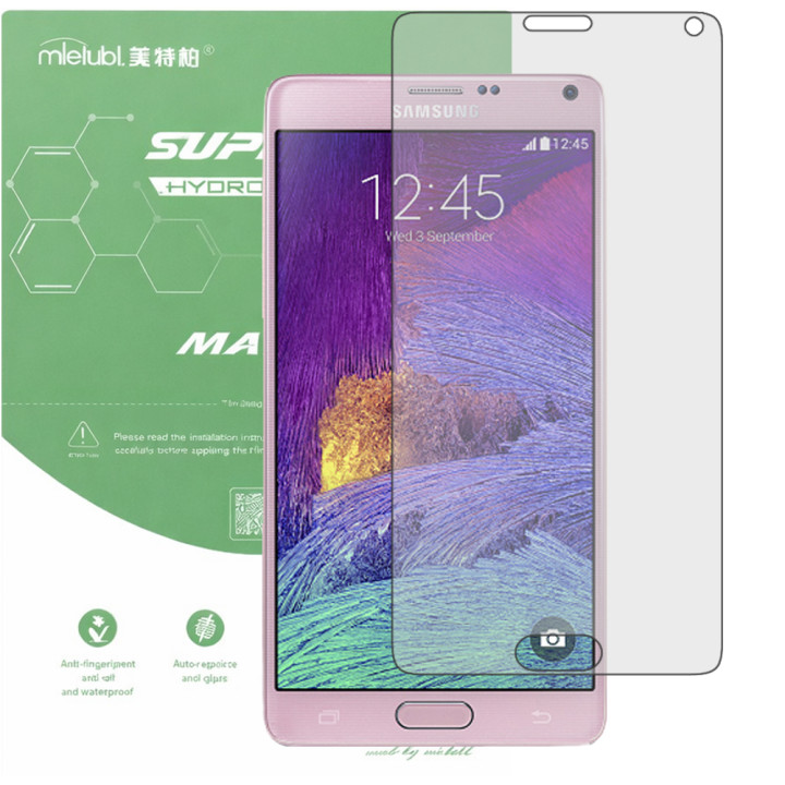 Гидрогелевая пленка матовая Mietubl Super TPU Matte для Samsung Galaxy Note 4