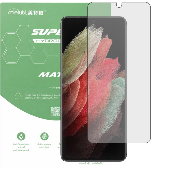 Гидрогелевая пленка матовая Mietubl Super TPU Matte для Samsung Galaxy S21 Ultra