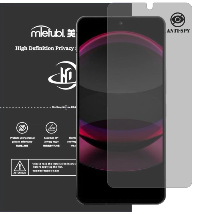 Гідрогелева плівка антишпигун Mietubl HD Privacy Screen Protector для Sharp Aquos R8s Pro