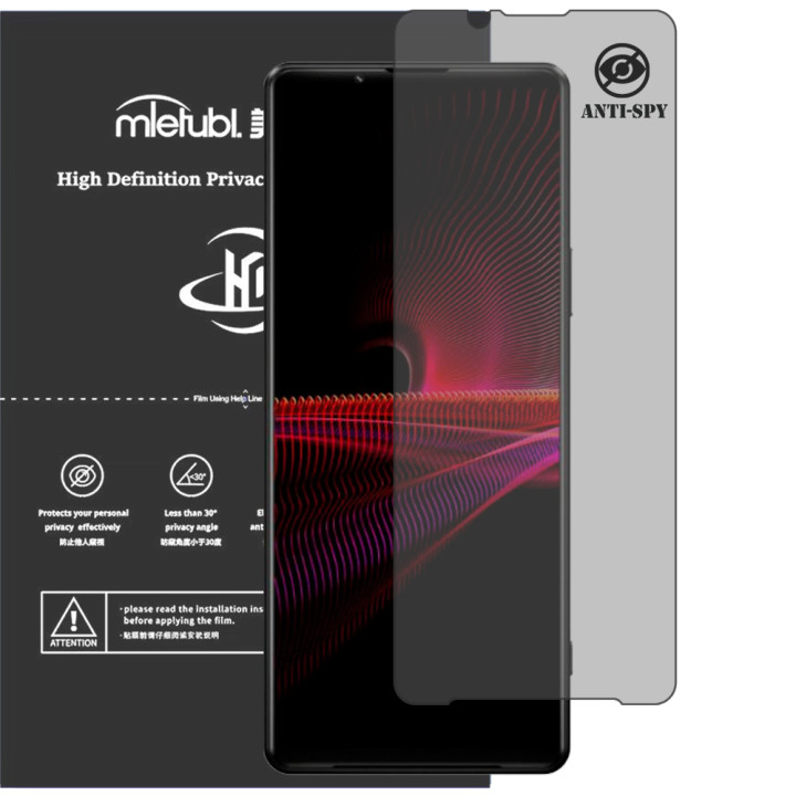 Гідрогелева плівка антишпигун Mietubl HD Privacy Screen Protector для Sony Xperia 1 III