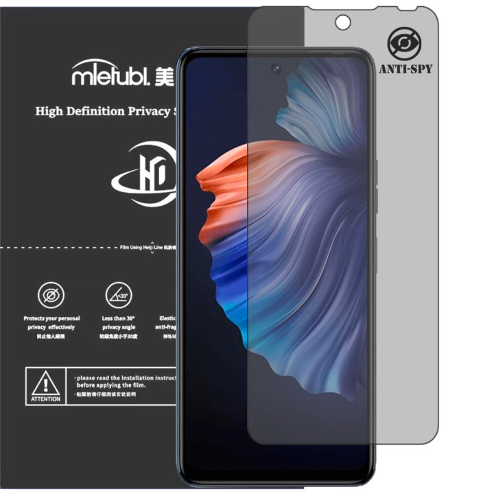 Гидрогелевая пленка антишпион Mietubl HD Privacy Screen Protector для Tecno Camon 18p