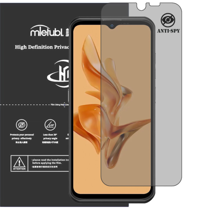 Гидрогелевая пленка антишпион Mietubl HD Privacy Screen Protector для Ulefone Armor 17 Pro