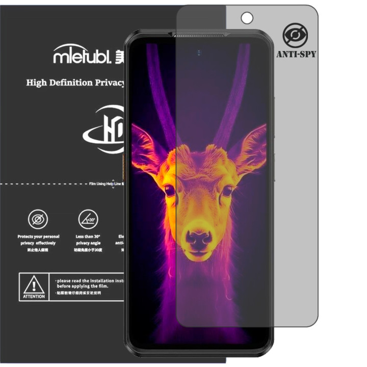 Гидрогелевая пленка антишпион Mietubl HD Privacy Screen Protector для Ulefone Armor 25T Pro