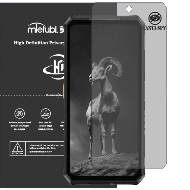 Гидрогелевая пленка антишпион Mietubl HD Privacy Screen Protector для Ulefone Armor 28 Pro