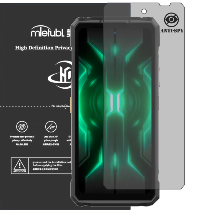 Гидрогелевая пленка антишпион Mietubl HD Privacy Screen Protector для Ulefone Armor 33 Pro