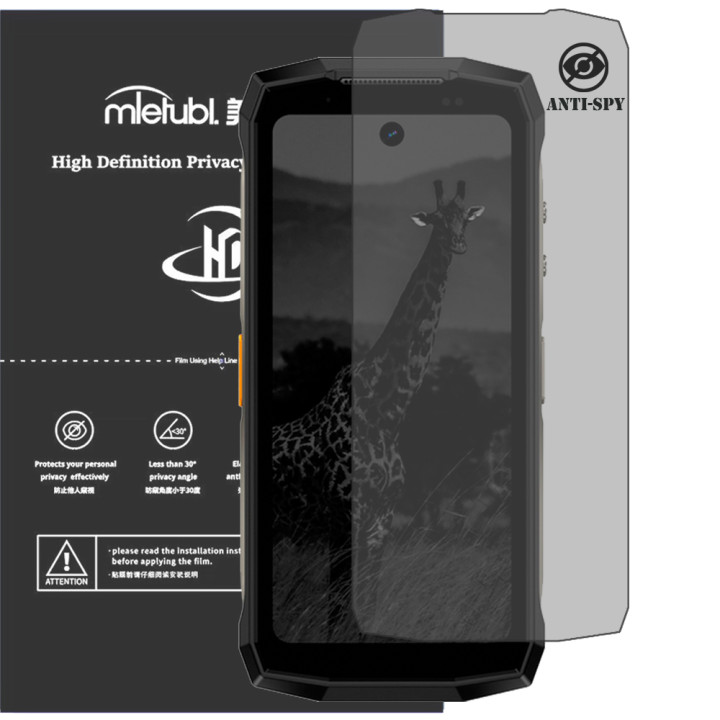 Гидрогелевая пленка антишпион Mietubl HD Privacy Screen Protector для Ulefone Armor Mini 20 Pro