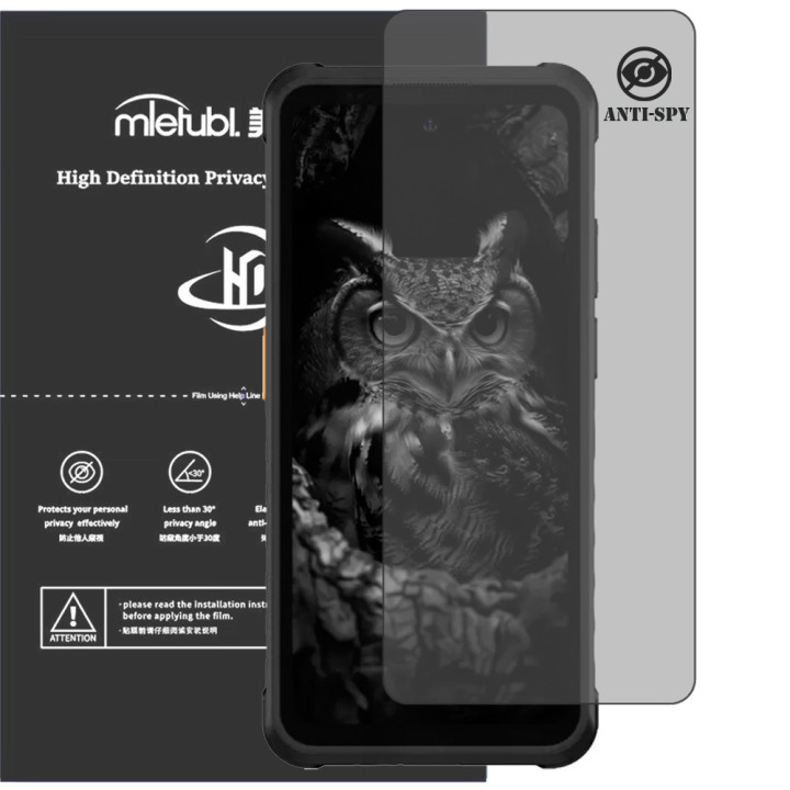 Гидрогелевая пленка антишпион Mietubl HD Privacy Screen Protector для Ulefone Armor X31 Pro