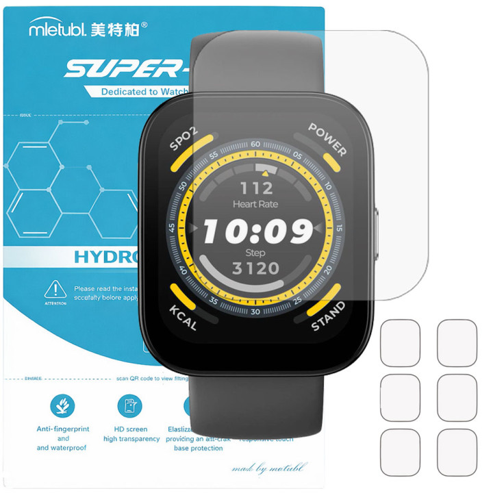 Гідрогелева плівка для Amazfit Bip 5 Mietubl Super TPU HD
