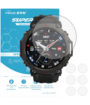 Гидрогелевая пленка (6шт) для Amazfit T-Rex 3 Pro (44mm) Mietubl Super TPU HD