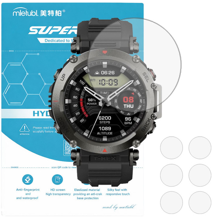 Гидрогелевая пленка  для Amazfit T-Rex Ultra Mietubl Super TPU HD