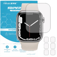 Гідрогелева плівка (6шт) для Apple Watch Series 7 41mm Mietubl Super TPU HD
