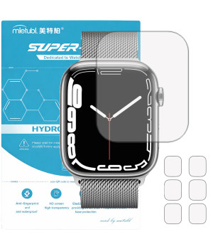 Гідрогелева плівка (6шт) для Apple Watch Series 7 45mm Mietubl Super TPU HD