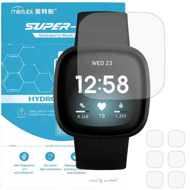 Гідрогелева плівка для Fitbit Versa 3 Mietubl Super TPU HD