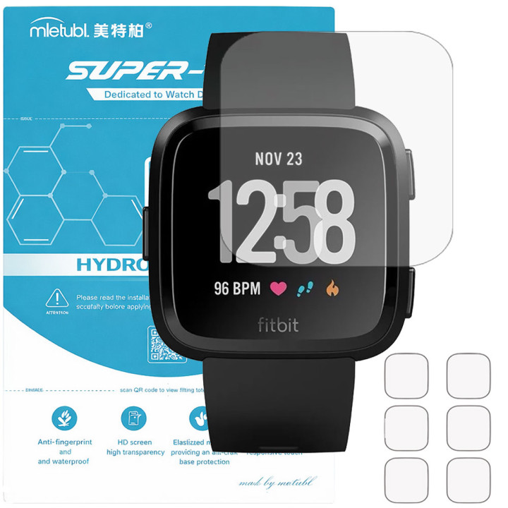 Гідрогелева плівка для Fitbit Versa Mietubl Super TPU HD