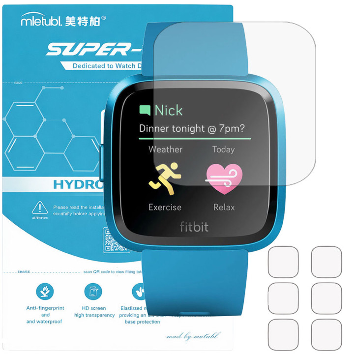 Гідрогелева плівка для Fitbit Versa Lite Mietubl Super TPU HD