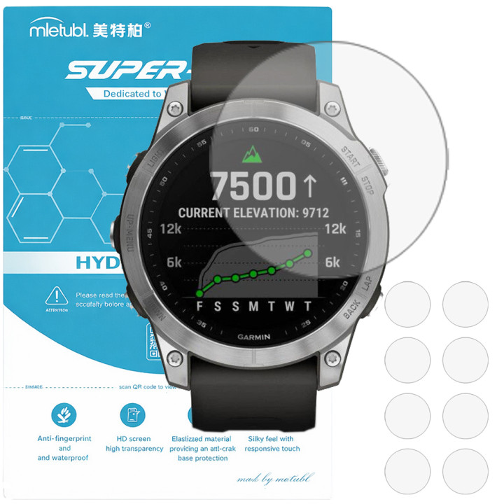 Гідрогелева плівка для Garmin Fenix 7 Mietubl Super TPU HD