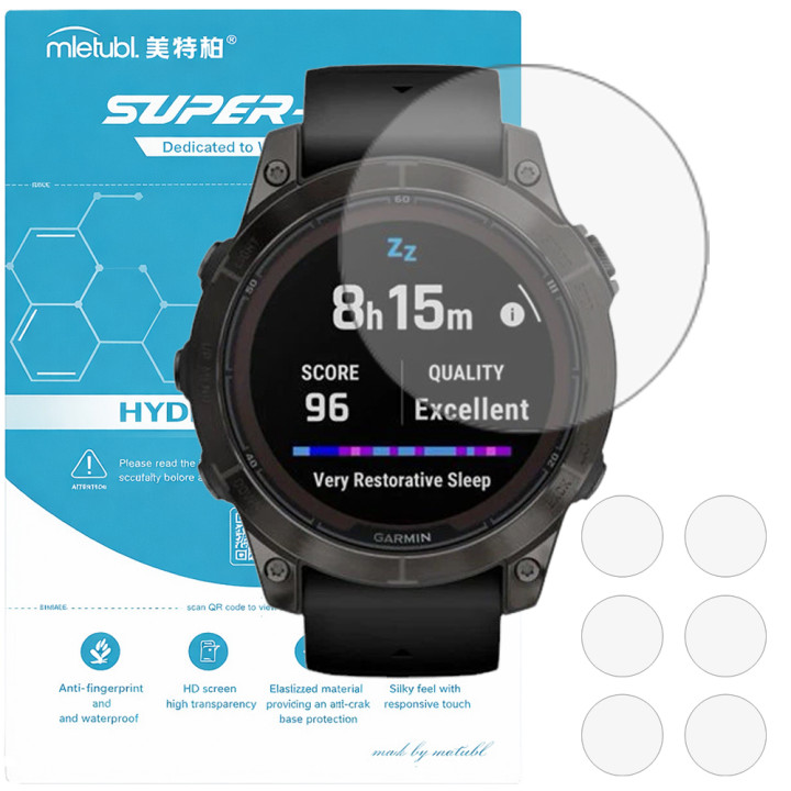 Гідрогелева плівка для Garmin Fenix 7 Pro 47mm Mietubl Super TPU HD