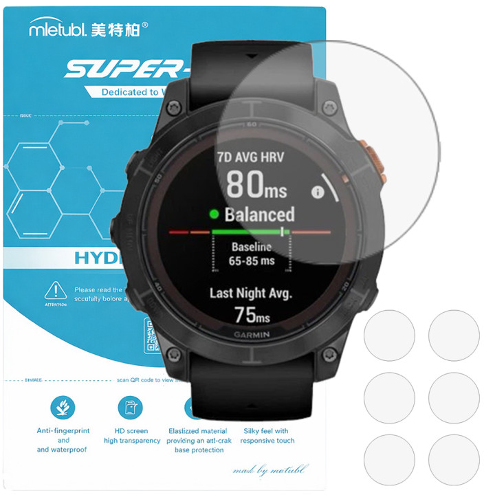 Гідрогелева плівка для Garmin Fenix 7 Pro 51mm Mietubl Super TPU HD