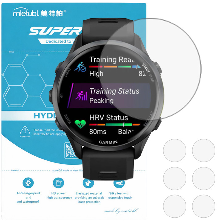 Гідрогелева плівка для Garmin Forerunner 970 Mietubl Super TPU HD